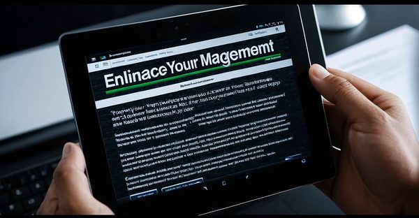 Optimisez votre gestion d'entreprise : conseils et stratégies efficaces